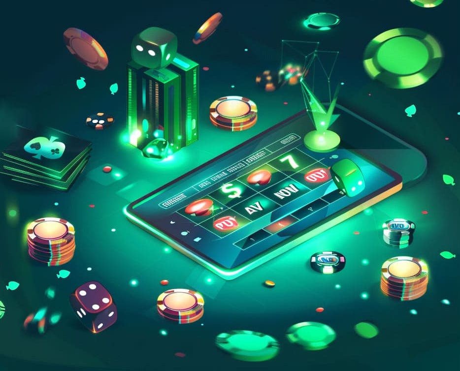 Ilustrasi halaman utama pandawa88 dengan tema sports dan casino